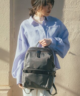 ACE BAGS & LUGGAGE W&.Day/Night リッカ2 スクエアリュック A4サイズ 13.3インチPC収納 19151 ダブルアンドデイナイト アッシュブラウン