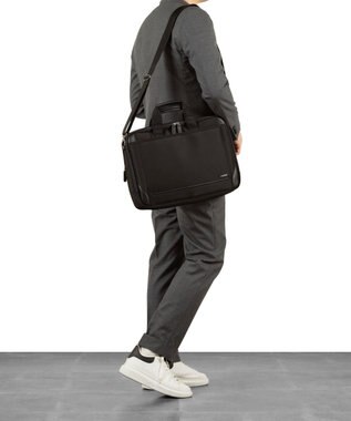 ACE BAGS & LUGGAGE World Traveler クラトス ビジネスバッグ B4サイズ 14インチPC収納 ２気室 65332 ワールドトラベラー ブラック