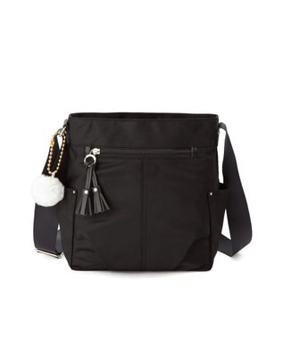 ACE BAGS & LUGGAGE kanana project collection タッセル-e ショルダーバッグ 縦 68871 ブラック