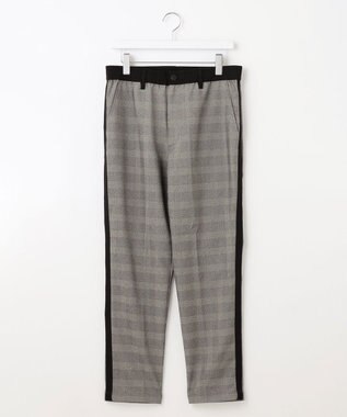 23区GOLF 【23Fondation/MEN】グレンチェック パンツ ブラック系3