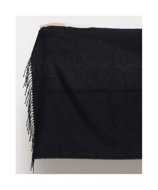 UNBILLION カシュネ cache nez / ツイル無地ストール ブラック