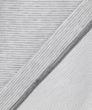 JOSEPH ABBOUD MOUNTAIN 【ゆったり】グリットワッフル　アウトドアポロ シャツ ライトグレー系