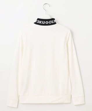 23区GOLF 【WOMEN】【吸水速乾/UVカット】スポーティ モックネックシャツ ホワイト系