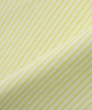 Green Parks ＵＶカットシャツワンピース Stripe Yellow