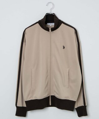 WEGO 【ユニセックス着用ITEM/追加カラー】U.S. POLO ASSN.ライントラックジャケット ベージュ