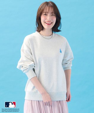 【洗濯機可/UVケア】MLB/メジャーリーグベースボール クルーネックスウェット