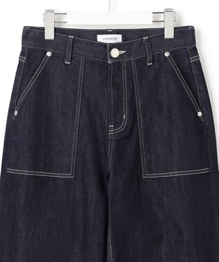 23区 【先行予約】23区 Summer DENIM ベイカーパンツ ネイビー系