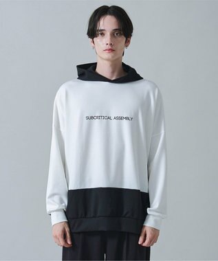 WEGO ドルマンポンチプルパーカー ホワイト