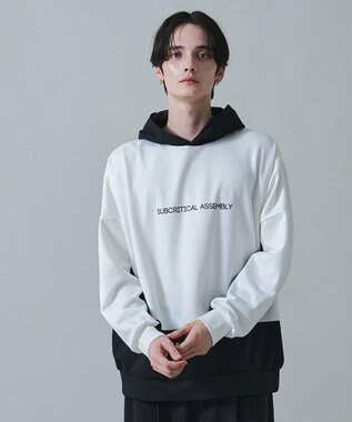 WEGO ドルマンポンチプルパーカー ホワイト