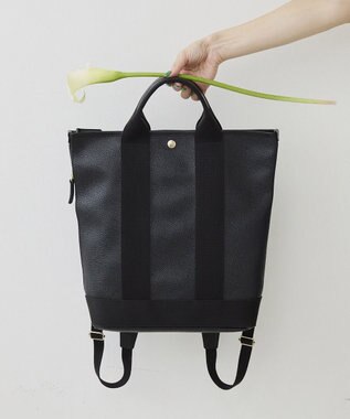 TOPKAPI 【Breath TOPKAPI】SCOTCH GRAIN スコッチグレイン A4 トート リュック / バックパック 撥水 ブラック