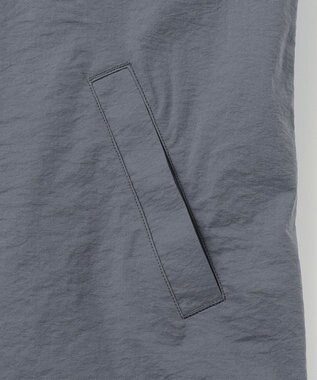 JOSEPH HOMME スーパーストレッチウェザー　ジップアップブルゾン ライトグレー系