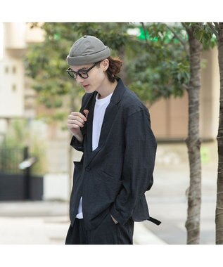 林八百吉商店 un chapeau　フィッシャーマン カーキ