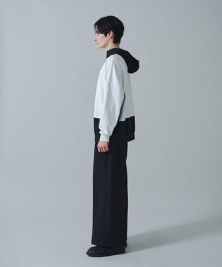 WEGO ドルマンポンチプルパーカー ホワイト