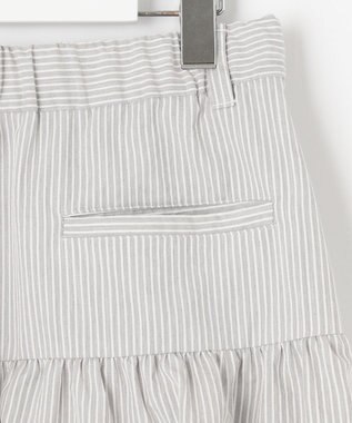 23区GOLF 【WOMEN】【23Fondation/WEB&一部店舗限定】ティアード スカート ライトグレー系2