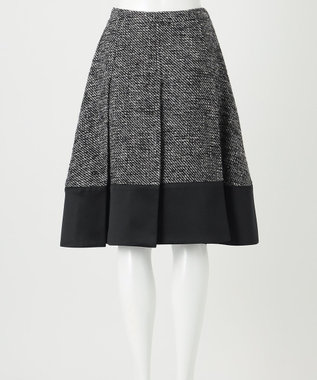 23区 S 【R(アール)】GIOLICAミックスツイードスカート ブラック系