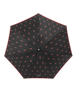 MOONBAT POLO RALPH LAUREN 折りたたみ傘 FLAG BEAR ツイル ブラック