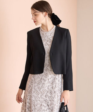 23区 L 【APPLAUDIR】クリアジョーゼット 3WAYコンパクトジャケット