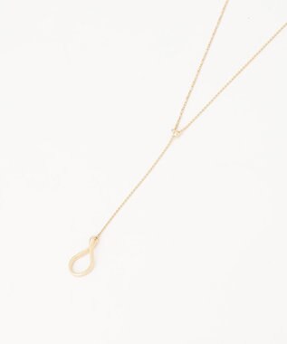 J.PRESS LADIES 【3way】チェーンラリエット ネックレス ゴールド系