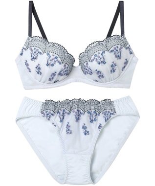 AMPHI ブラジャー ショーツセット 自然なまる胸メイク 【ブラ＆ショーツセット】 上下セット ブラ BCC232 アンフィ／ワコール