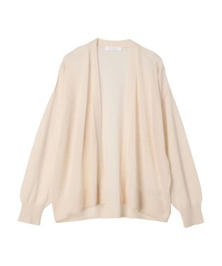 Green Parks 接触冷感ゆったりカーデ Off White