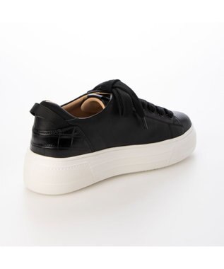 MODE ET JACOMO <MODE ET JACOMO>厚底レースアップスニーカー ブラック