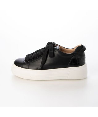 MODE ET JACOMO <MODE ET JACOMO>厚底レースアップスニーカー ブラック