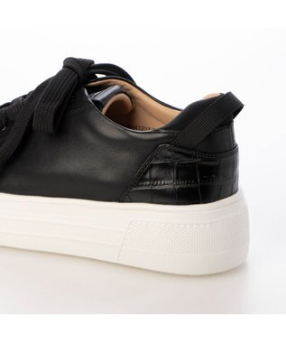 MODE ET JACOMO <MODE ET JACOMO>厚底レースアップスニーカー ブラック