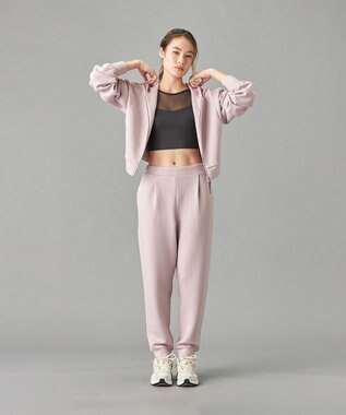 Chacott ダンボールフルジップフーディー グレイッシュローズ