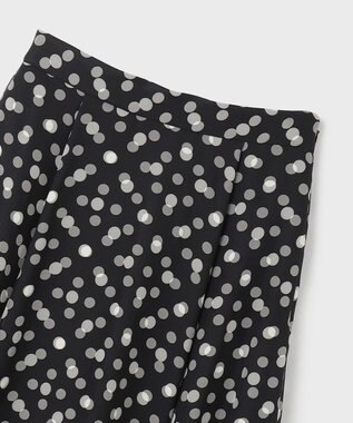 GRACE CONTINENTAL ドットオパールスカート ブラック