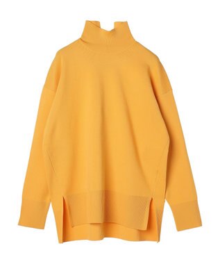 Green Parks かるい　ニットチュニック Yellow