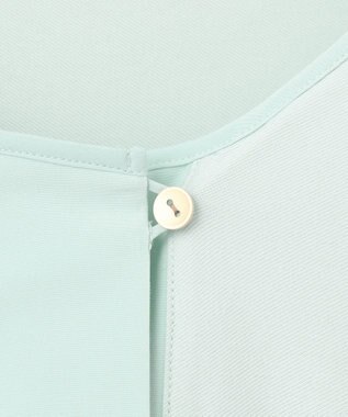 自由区 L 【カタログ掲載・洗える】リヨセルコットンツイル ブラウス ライトアクア