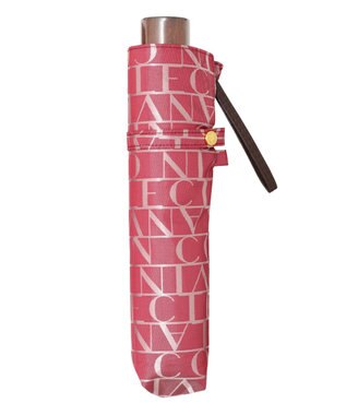 MOONBAT LANVIN COLLECTION 折りたたみ傘 カチオンジャカード レッド