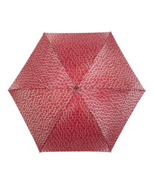 MOONBAT LANVIN COLLECTION 折りたたみ傘 カチオンジャカード レッド