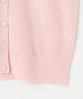 #Newans 【カシミヤ混】コンパクトニットカーディガン ピンク