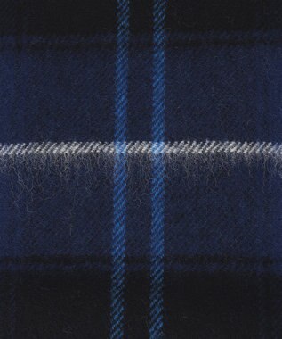 J.PRESS MEN チェックマフラー ネイビー系3