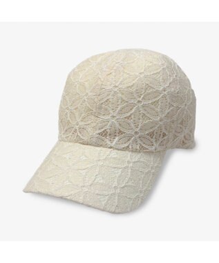 林八百吉商店 un chapeau レースキャップ アイボリー