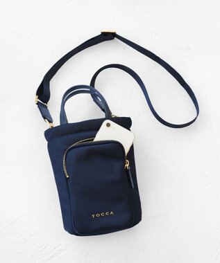 TOCCA 【撥水】COLLIS NYLON MULTIBAG マルチバッグ ネイビー系