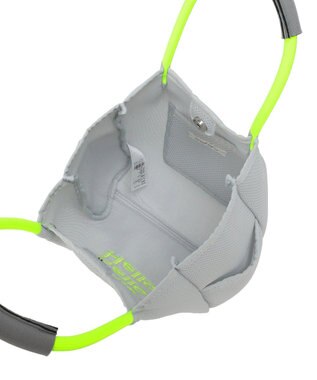 Green Parks ロープハンドルメッシュトートバッグミニ Gray