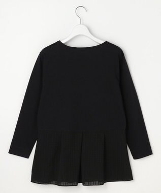 J.PRESS LADIES 【WEB限定カラーあり】レイヤードフレア カットソー 【WEB限定カラー】ブラック系