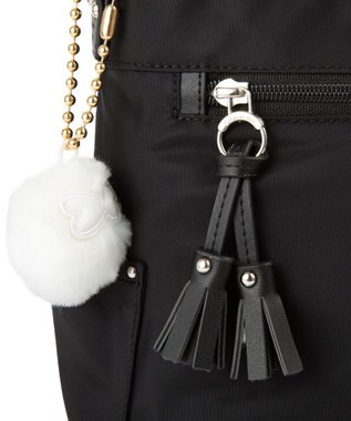 ACE BAGS & LUGGAGE kanana project collection タッセル-e ショルダーバッグ 縦 68871 ブラック