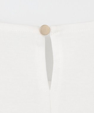 ANY 【接触冷感】秋メキバックフレア カットソー オフホワイト