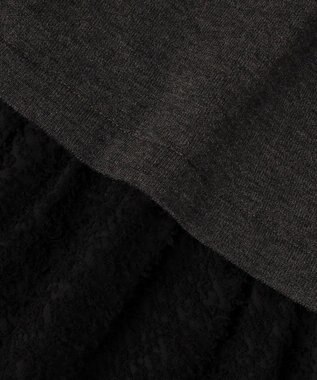 組曲 ヘアリーコンビ ワンピース グレー系