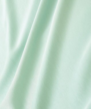 YECCA VECCA サテンフレアスカート Mint