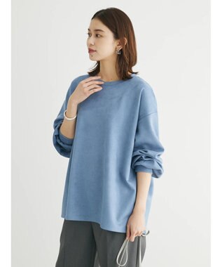 Green Parks ・ＳＵＧＡＲ　ＳＰＯＯＮスウェードポンチプルオーバー Blue