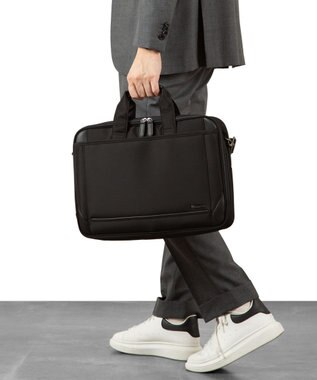ACE BAGS & LUGGAGE World Traveler クラトス ビジネスバッグ B4サイズ 14インチPC収納 ２気室 65332 ワールドトラベラー ブラック