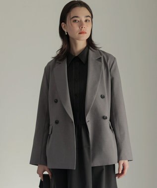 組曲 S シュットクロス ジャケット グレー系