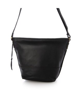 UNBILLION アトランタ ATLANTA / やぎ革軽量バケツ型ショルダー ブラック