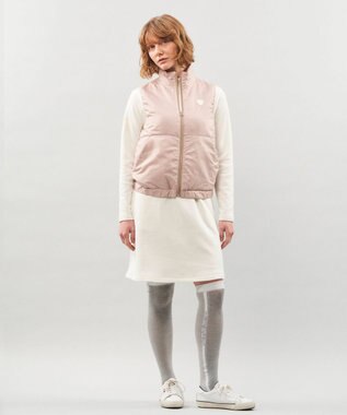 23区GOLF 数量限定！お得セット【WOMEN】撥水ベスト付 ワンピース 着回し力と機能性 長く使える ベージュ系