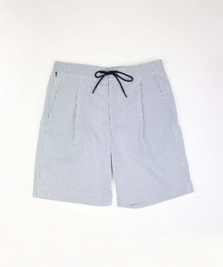 KASHIYAMA <EASY> COOLMAXサッカー/ショートパンツ ネイビーストライプ