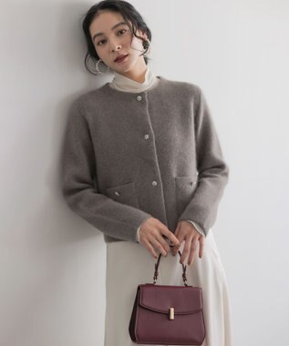 組曲 S ハイツイストシアー インナータートル ホワイト系